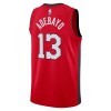 Canotte Uomo Miami Heat Bam Adebayo Nike 2024-25 City Edition Rosso Swingman